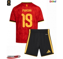 Belgia Diego Moreira #19 Koszulka Podstawowa dzieci MŚ 2026 Krótki Rękaw (+ krótkie spodenki)